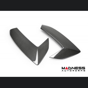 Chevrolet Corvette C8 Carbon Fiber Exterior Side Scoop Trim - Anderson Composites 